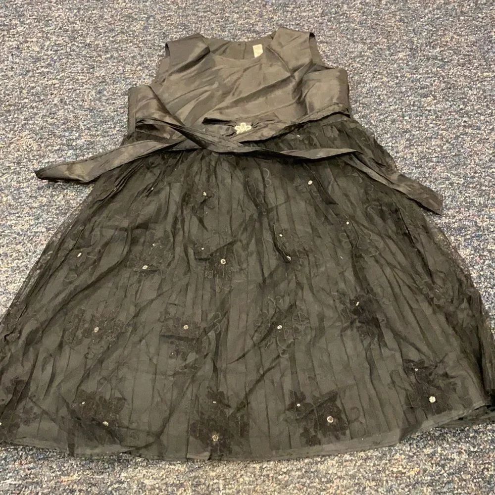 Cherokee Black Netted Dress sz. 14
